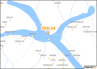 map of Ngalda