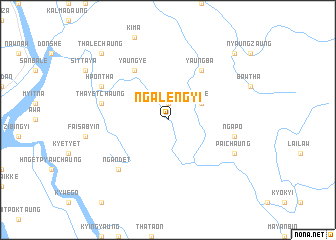 map of Ngalengyi