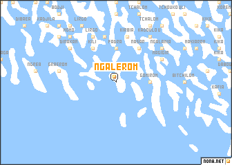 map of Ngalérom