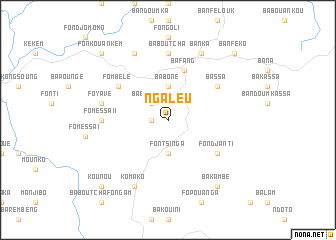 map of Ngaleu