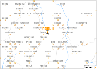 map of Ngali I