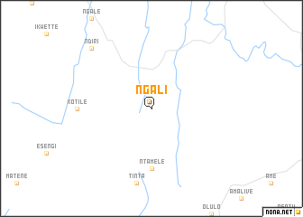 map of Ngali