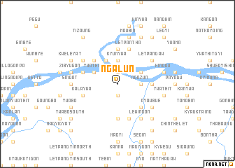 map of Ngalun