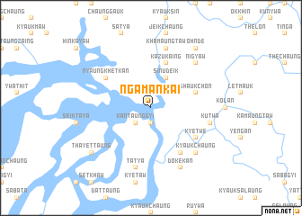 map of Ngamankai