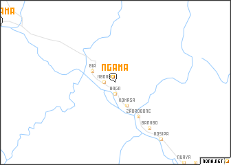 map of Ngama