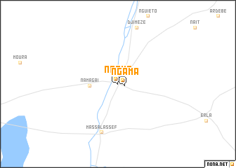 map of Ngama