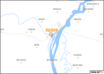 map of Ngama