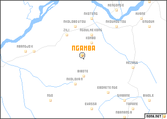 map of Ngamba