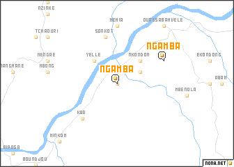 map of Ngamba