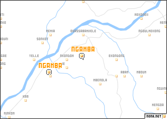 map of Ngamba