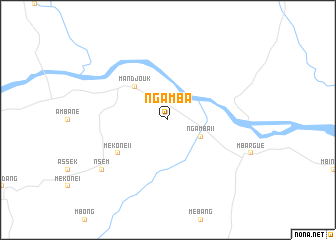 map of Ngamba