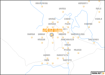 map of Ngambinyi