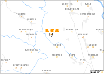 map of Ngambo