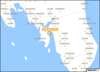 map of Ngambwa