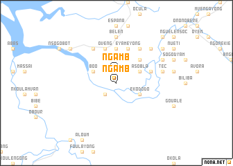 map of Ngamb