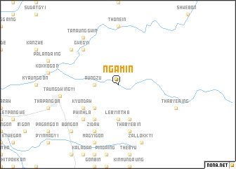 map of Ngamin