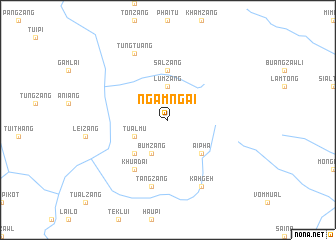 map of Ngamngai