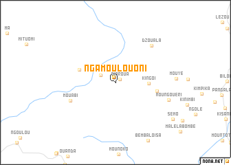 map of Ngamoulouoni