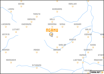 map of Ngamu