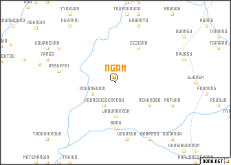 map of Ngam