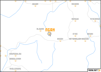 map of Ngam
