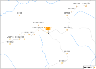 map of Ngam