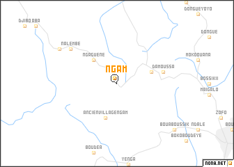 map of Ngam