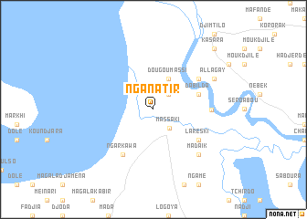 map of Nganatir