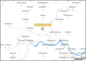 map of Ngân Ðiền (1)