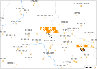 map of Ngandou