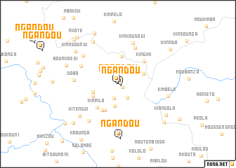 map of Ngandou