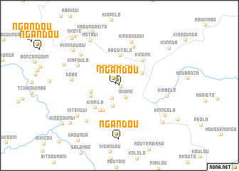 map of Ngandou