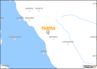 map of Ngandu