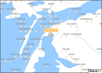 map of Ngandu