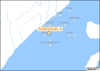 map of Nganga Wala