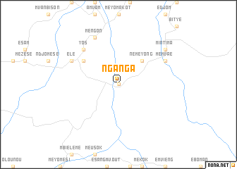 map of Nganga