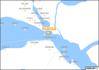 map of Nganga