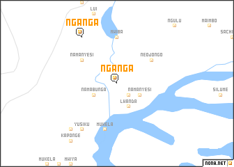 map of Nganga