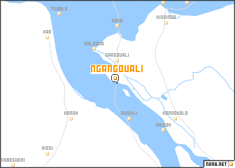 map of Ngangouali