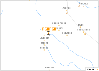 map of Ngango