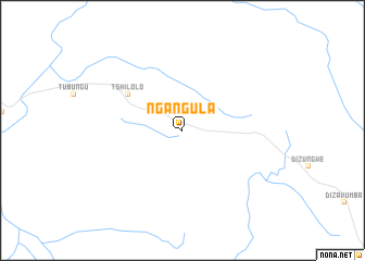 map of Ngangula