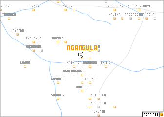 map of Ngangula