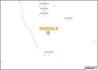 map of Ngangula