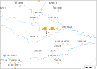 map of Ngangula