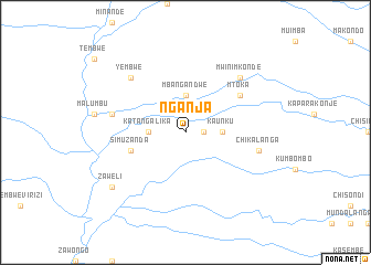 map of Nganja