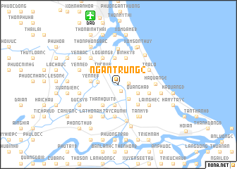 map of Ngân Trung (2)