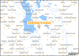 map of Nganwazeik Auk