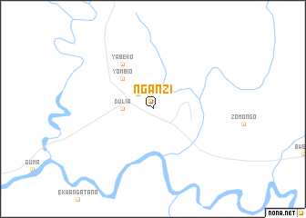 map of Nganzi