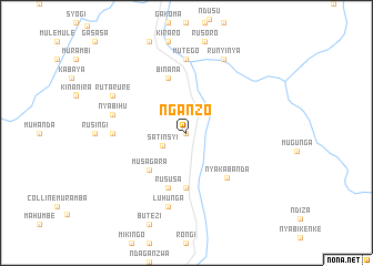 map of Nganzo