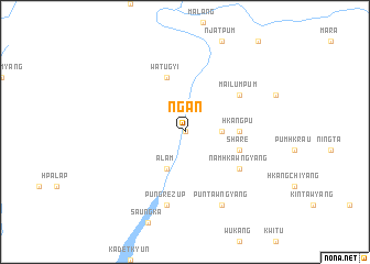 map of N\